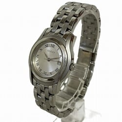 Gucci 5500L Quartz Silver Dial Watch Women's