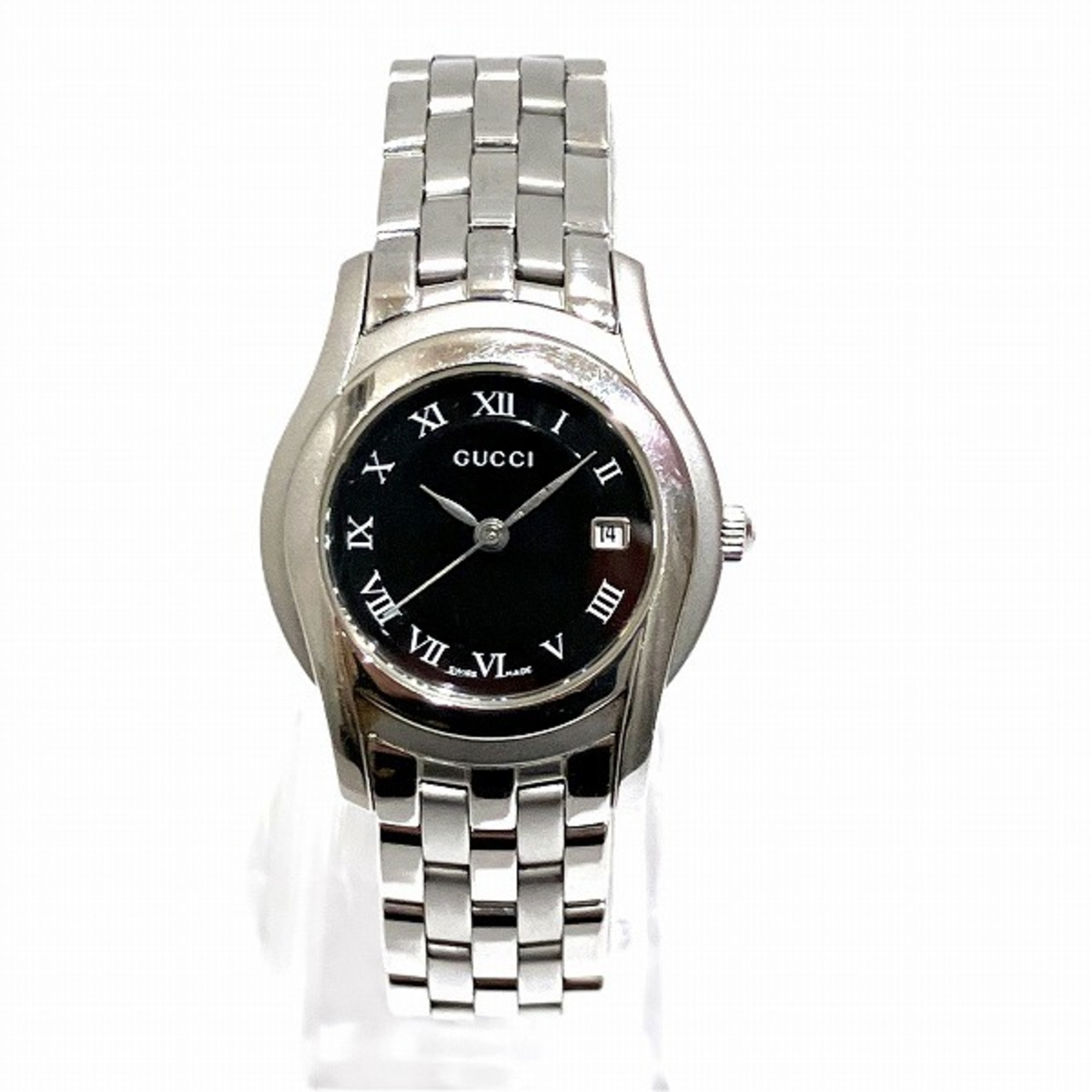 Gucci 5500L Quartz Arabic numerals Black dial Watch Women's watch