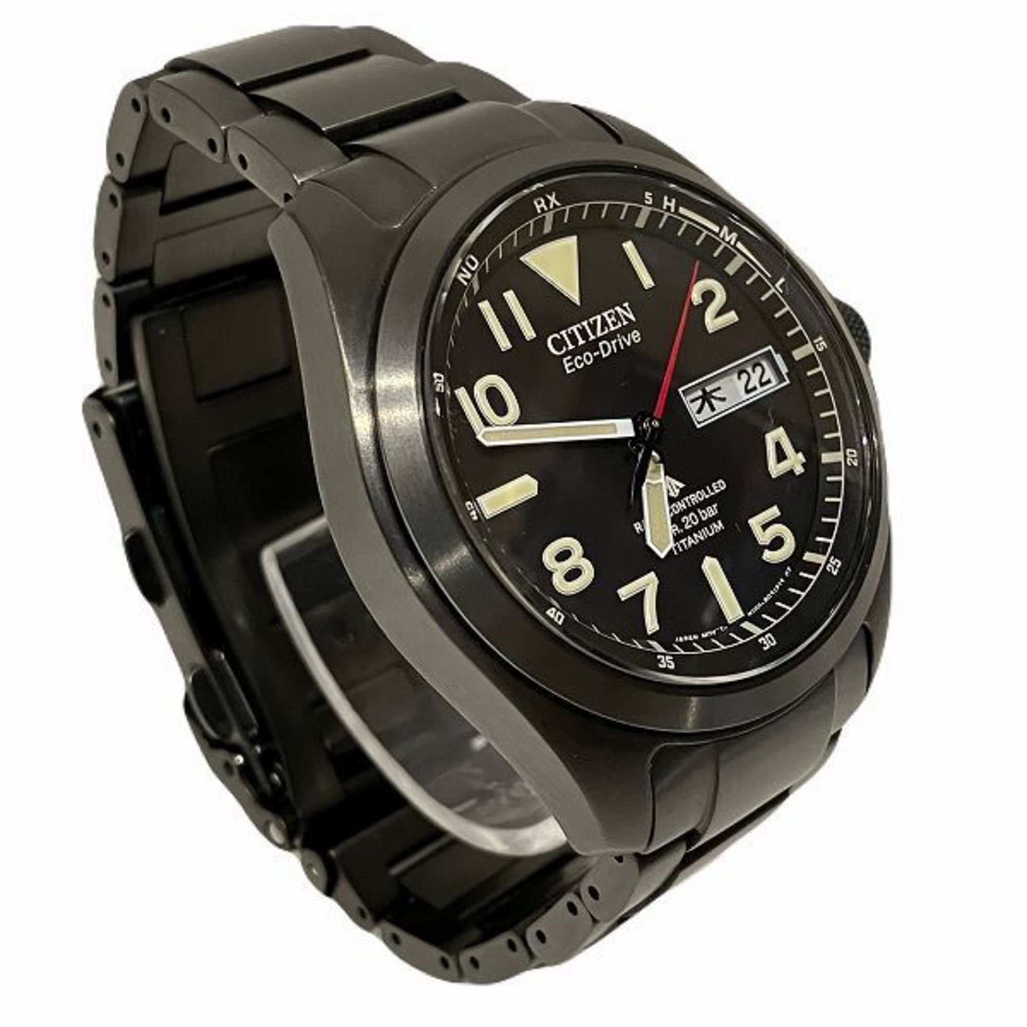 Citizen Promaster AT6058-50E Radio Solar Watch Men's