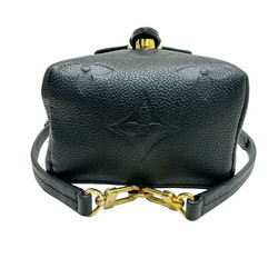 LOUIS VUITTON Tiny Backpack M80596 RFID IC Chip Rucksack Shoulder Bag Daypack Monogram Empreinte Leather Black Women's