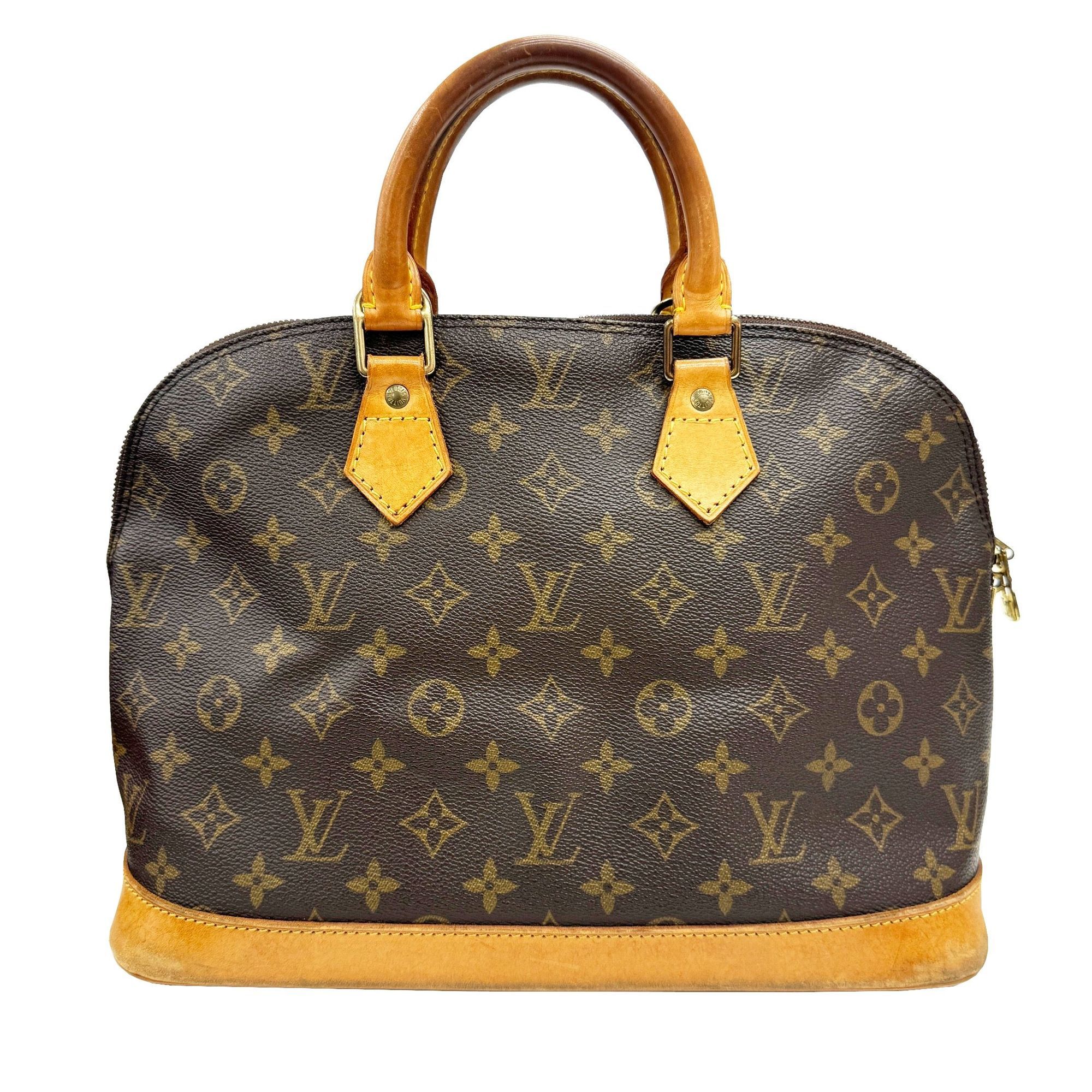 Louis Vuitton Alma PM Brown Monogram M51130 BA0945 Handbag for Women