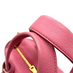 PRADA Prada 2way bag shoulder leather pink 1BA344