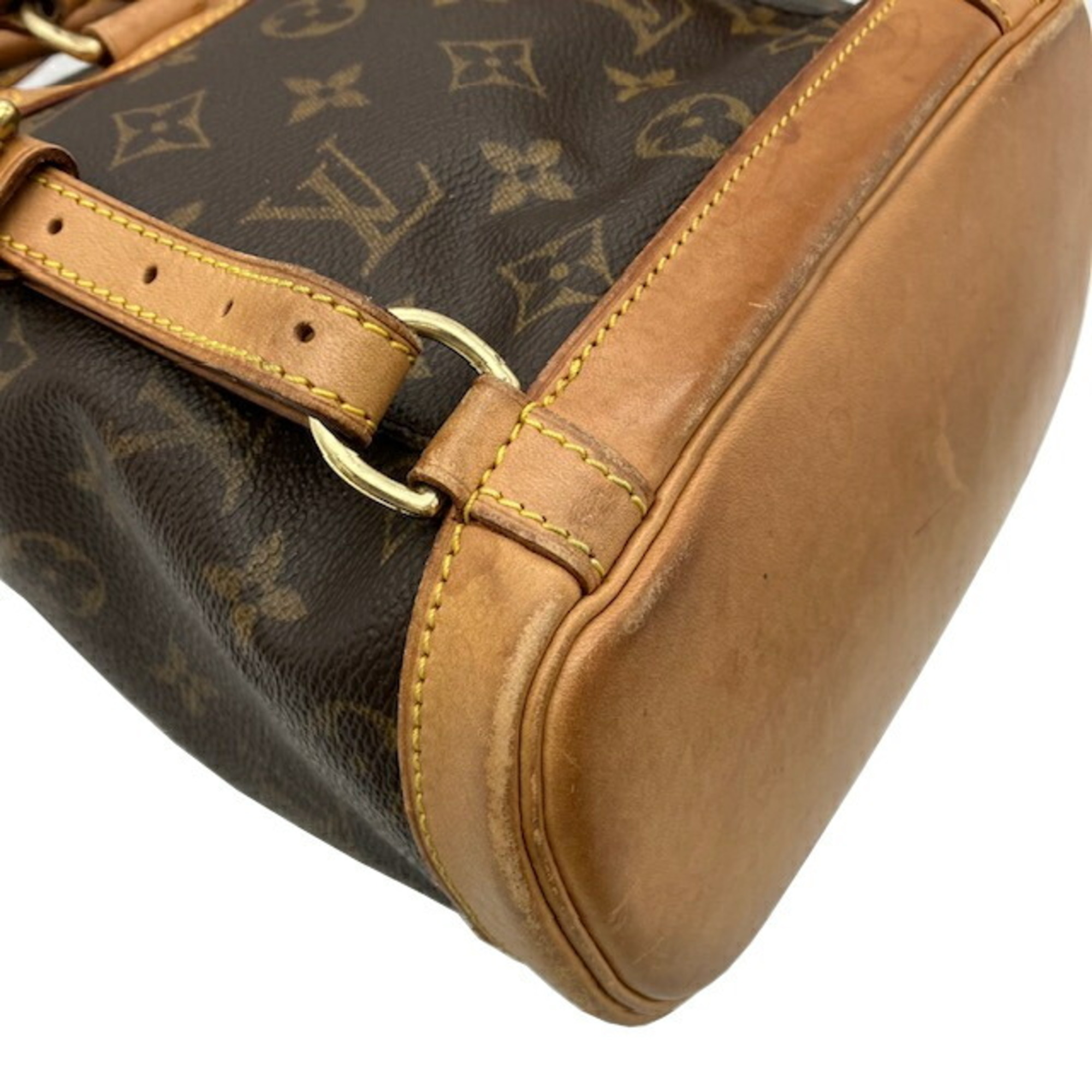 LOUIS VUITTON Louis Vuitton Monogram Montsouris M51137 SP0967 Backpack Rucksack Women's