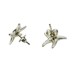 Tiffany & Co. Starfish Earrings, Star, 3.5g, SV925, Silver, 925, Women's