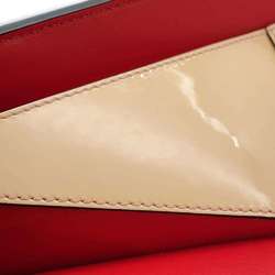 Christian Louboutin Handbag Paloma Small Leather Patent 2way Shoulder Bag