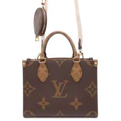 Louis Vuitton Handbag Monogram Reverse On the Go PM M46373 Tote Bag 2way Shoulder