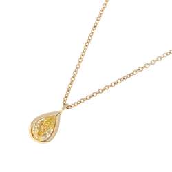 Tiffany Necklace Elsa Peretti Diamonds by the Yard Pendant Yellow Diamond K18YG 44080170