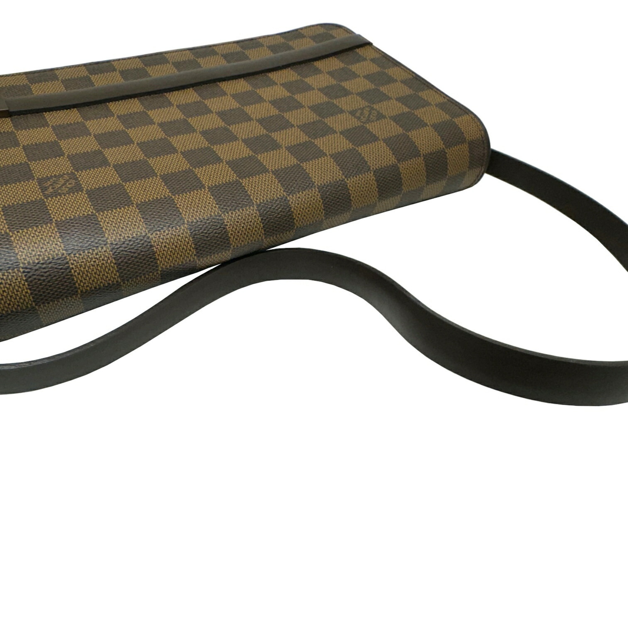 LOUIS VUITTON Louis Vuitton Tribeca Ron Damier N51160 TH0012 Brown Handbag Shoulder Bag Women's