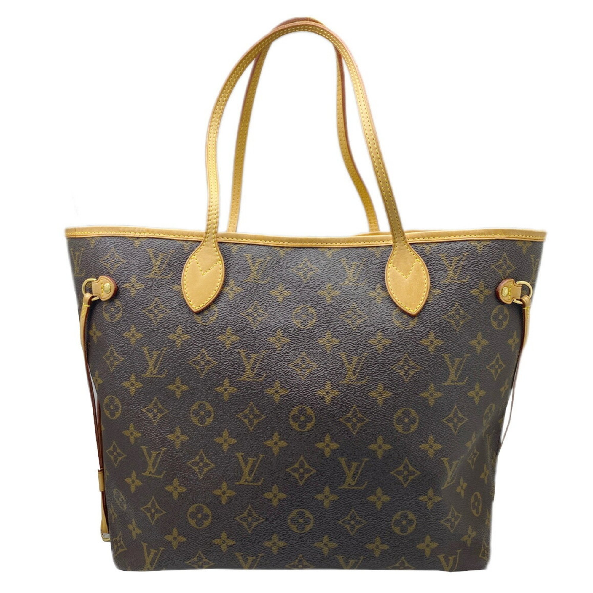 Louis Vuitton Neverfull MM Shoulder Bag Tote Monogram Brown M40156 Women's M46987 MS2151