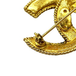 CHANEL Coco Mark Brooch Gold