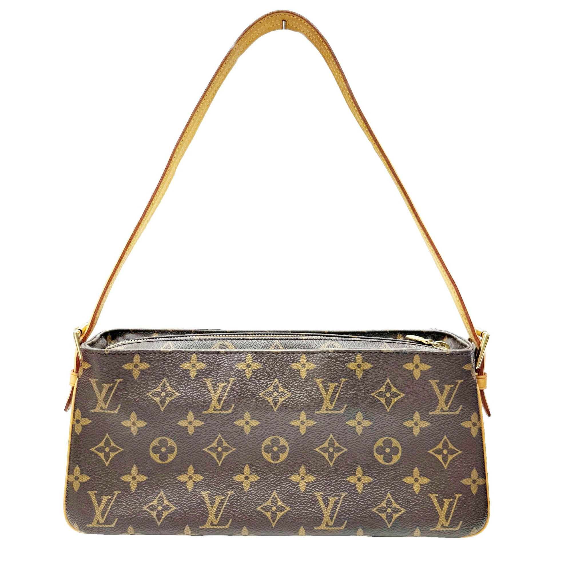 LOUIS VUITTON Louis Vuitton Viva Cite MM Monogram M51164 AR1014 Shoulder Bag Women's Canvas Brown