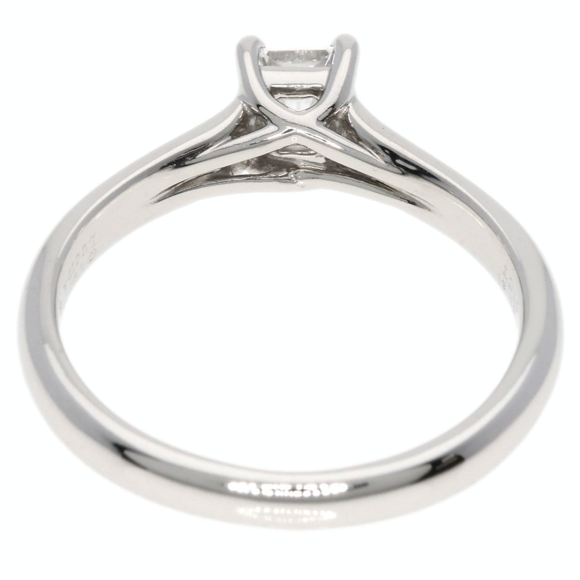 Tiffany Square Princess Diamond Ring, Platinum PT950, Women's, TIFFANY&Co.