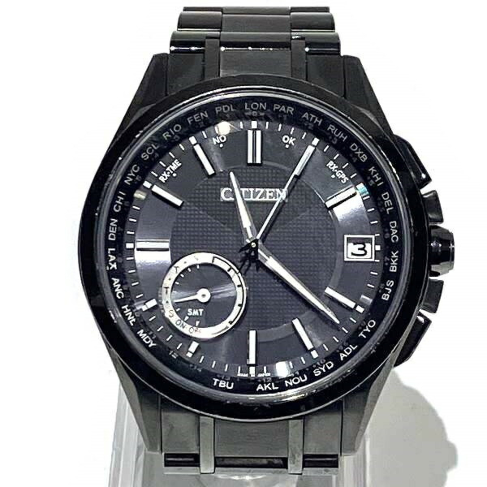 Citizen Attesa F150-T021590 Radio Solar Black Dial Watch Men's