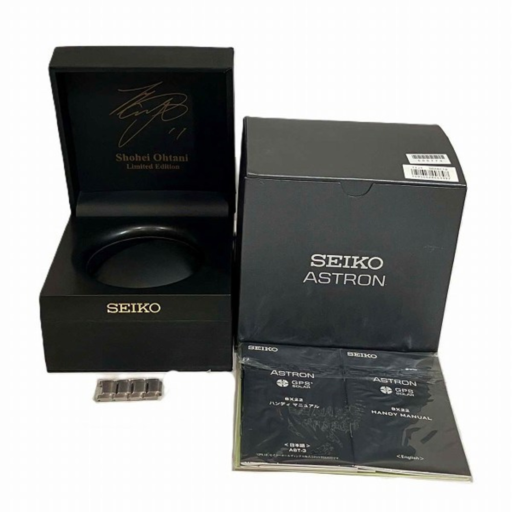 Seiko Astron 8X22-0AJ0-2 Radio Solar 3000 Limited Edition Shohei Ohtani Model Watch Men's Wristwatch