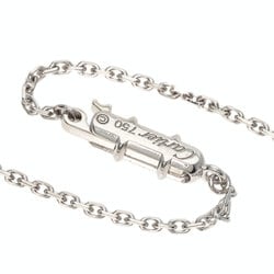 Cartier Diamond G-VS1-V Necklace K18 White Gold Women's CARTIER