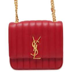 Saint Laurent Chain Shoulder Bag Viki Leather 532612 SAINT LAURENT PARIS