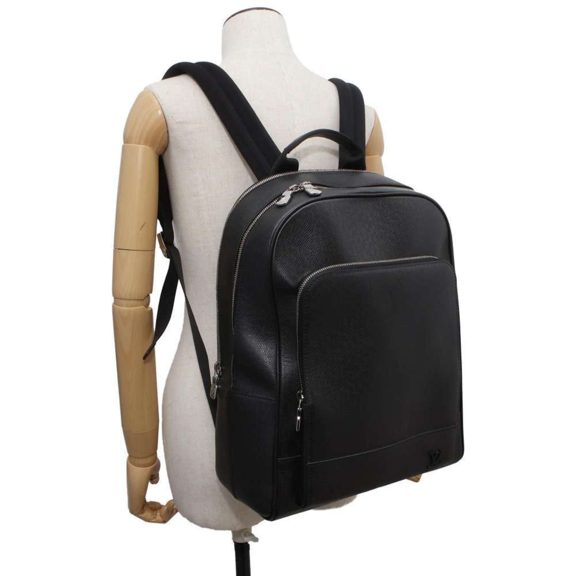 Louis Vuitton Backpack Taiga Adrian M30857 LOUIS VUITTON Black