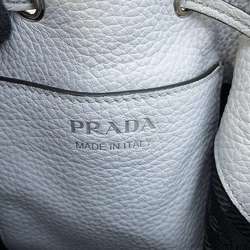 Prada Shoulder Bag Bucket Leather 1BE060 PRADA 2way