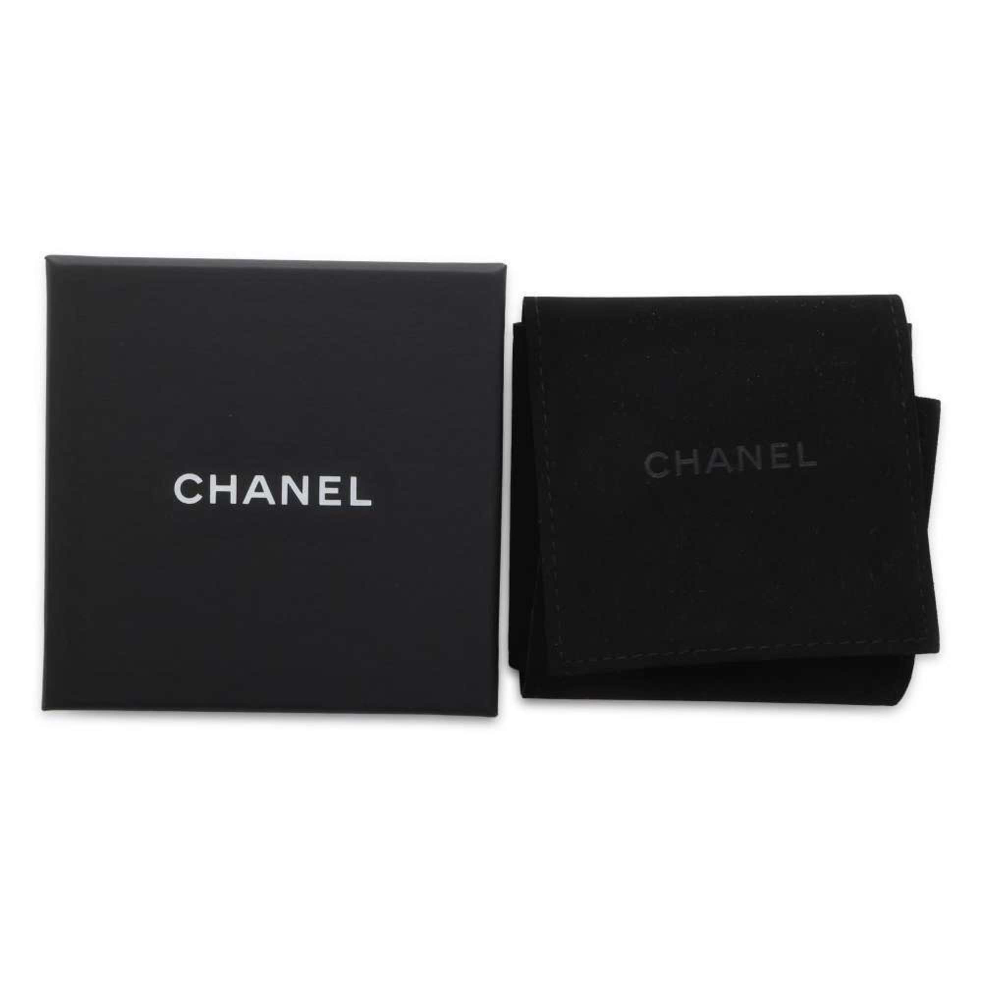 Chanel Hair Clip Coco Mark Fake Pearl B20 K AB5166