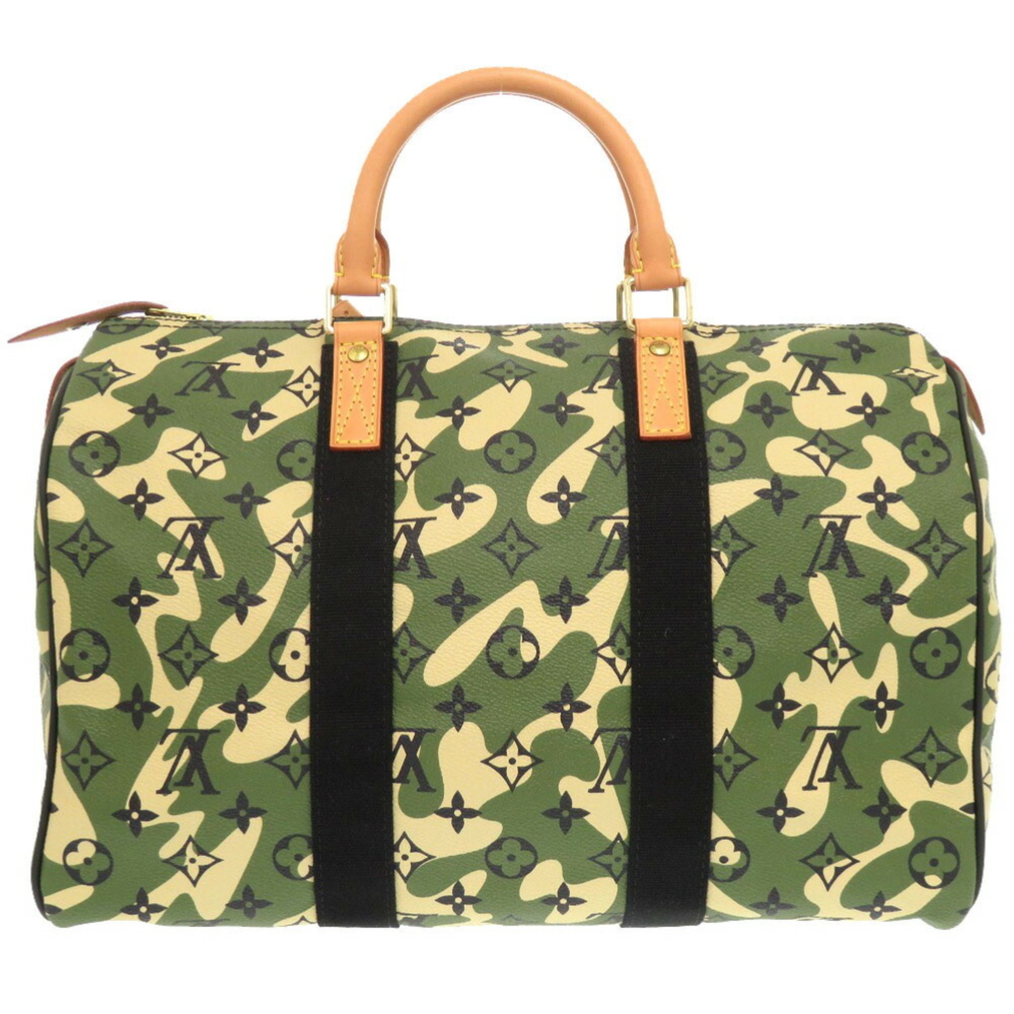 Louis Vuitton Speedy 35 Monogram M95773 Boston bag Handbag Takashi Murakami Camouflage LV 0096 LOUIS VUITTON Mogue