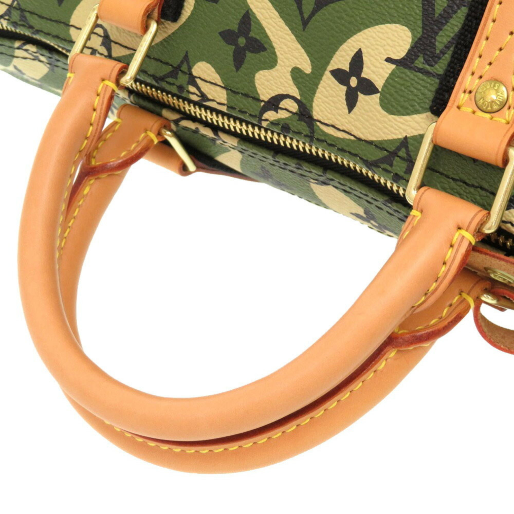 Louis Vuitton Speedy 35 Monogram M95773 Boston bag Handbag Takashi Murakami Camouflage LV 0096 LOUIS VUITTON Mogue