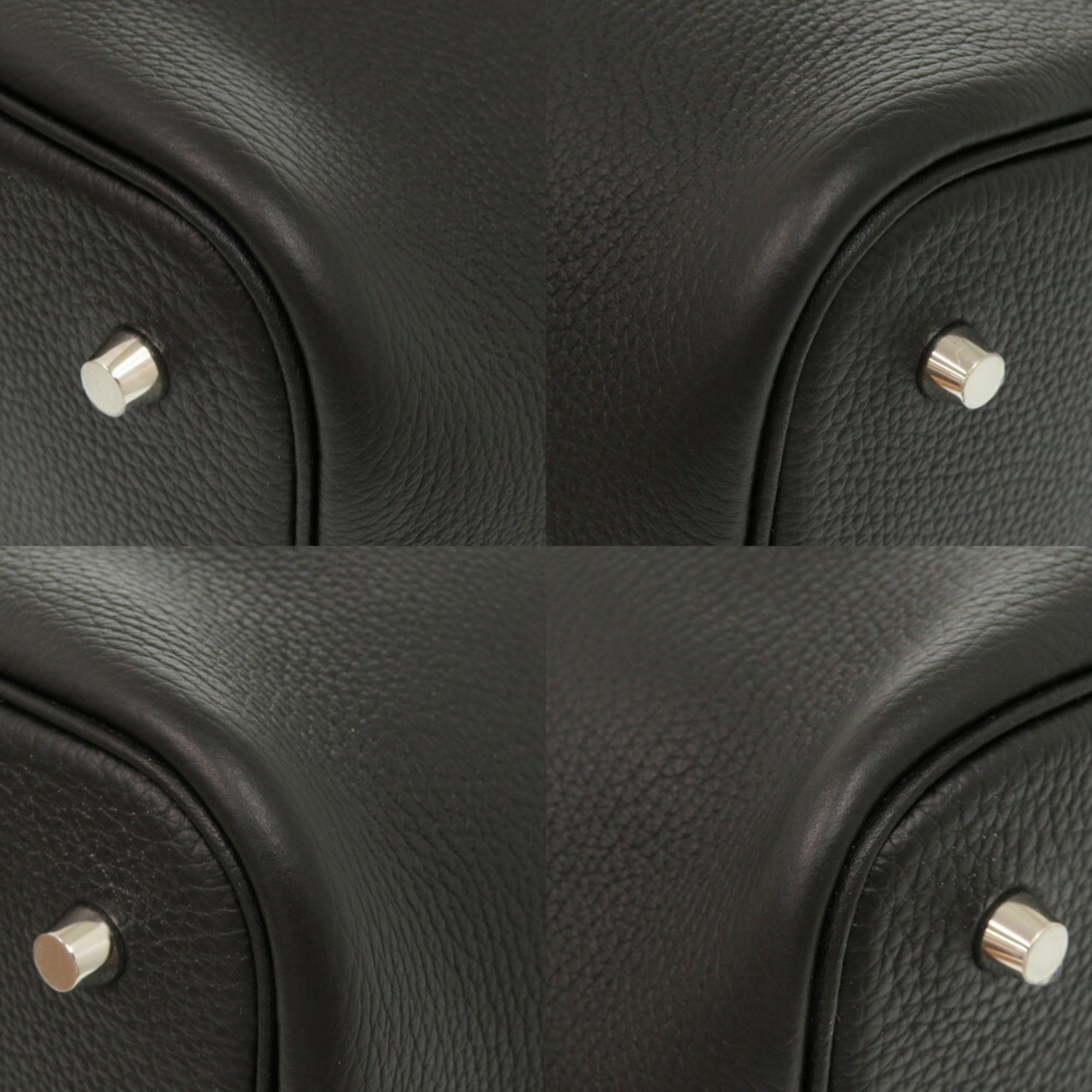 Hermes Picotin Lock MM Taurillon Clemence Black B Stamp (Made in 2023) Handbag 0860 HERMES