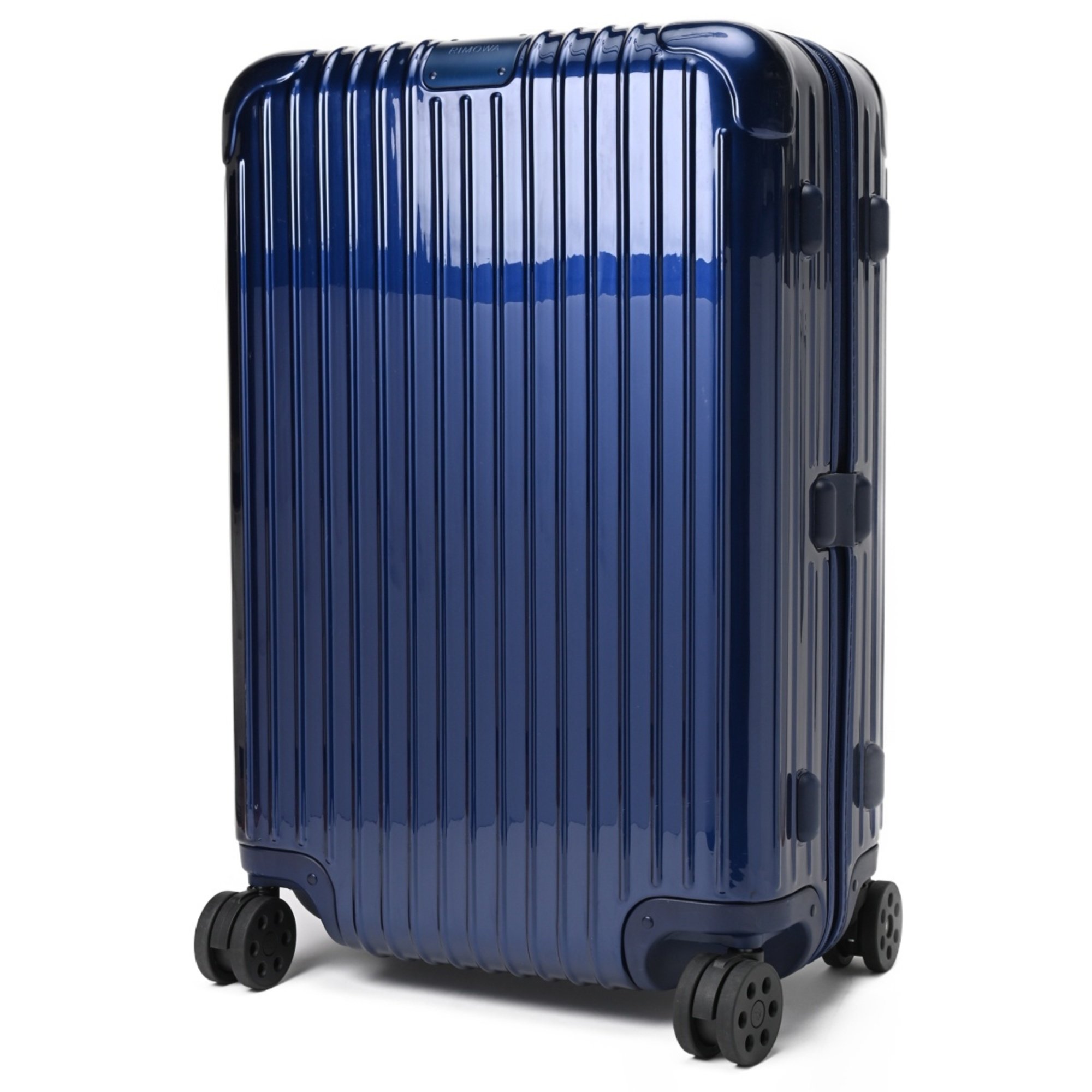 RIMOWA Essential Check-in M 83263604 Polycarbonate Navy Blue S-156195