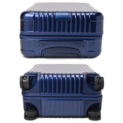 RIMOWA Essential Check-in M 83263604 Polycarbonate Navy Blue S-156195