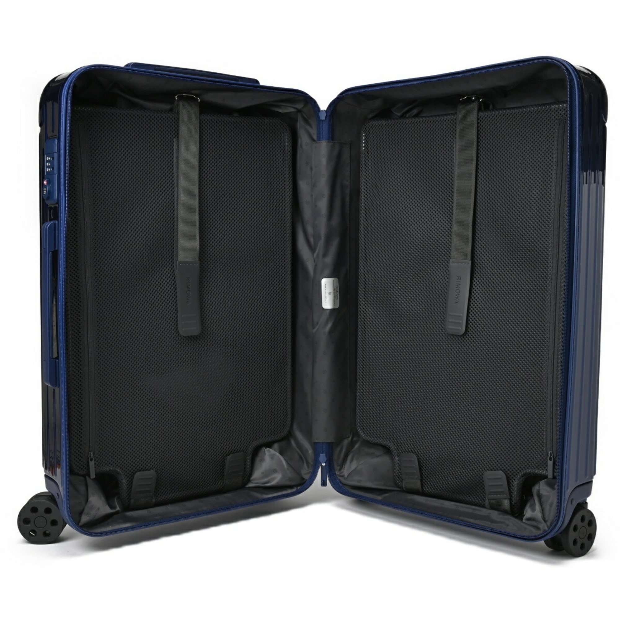 RIMOWA Essential Check-in M 83263604 Polycarbonate Navy Blue S-156195