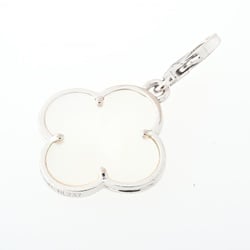 Van Cleef & Arpels Van Cleef & Arpeis Magic Alhambra Pendant Charm K18WG Shell A-155907