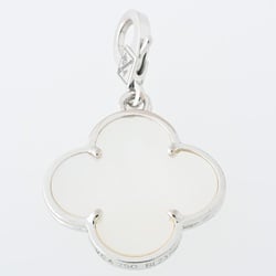 Van Cleef & Arpels Van Cleef & Arpeis Magic Alhambra Pendant Charm K18WG Shell A-155907