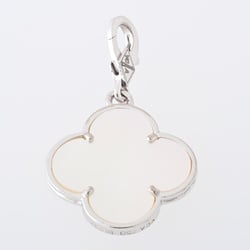 Van Cleef & Arpels Van Cleef & Arpeis Magic Alhambra Pendant Charm K18WG Shell A-155907