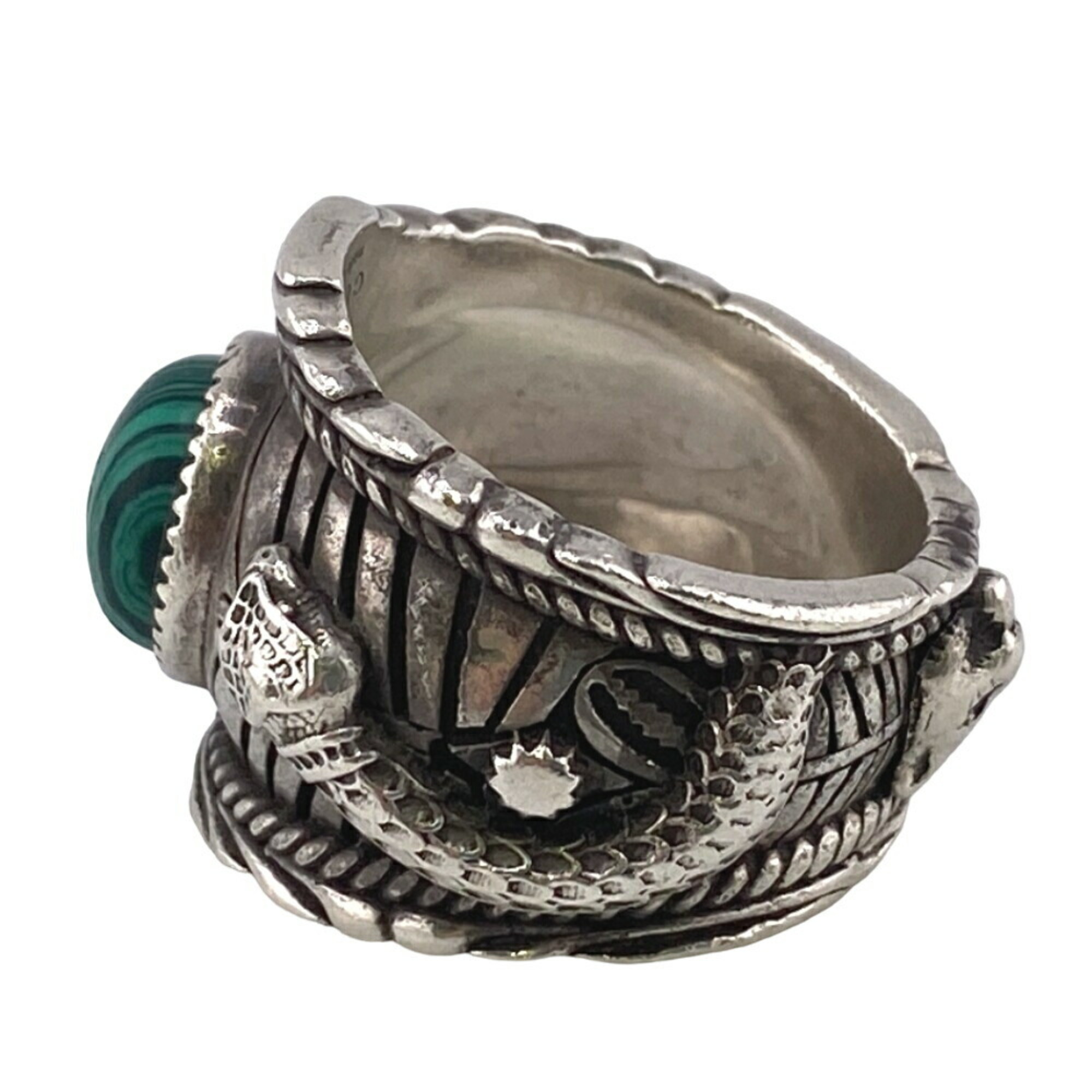 GUCCI Gucci Garden 925 Double Snake Ring Silver Unisex