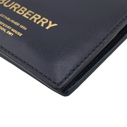 THOMAS BURBERRY Thomas Burberry Bi-fold Wallet Black Men's