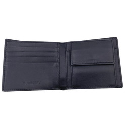 THOMAS BURBERRY Thomas Burberry Bi-fold Wallet Black Men's