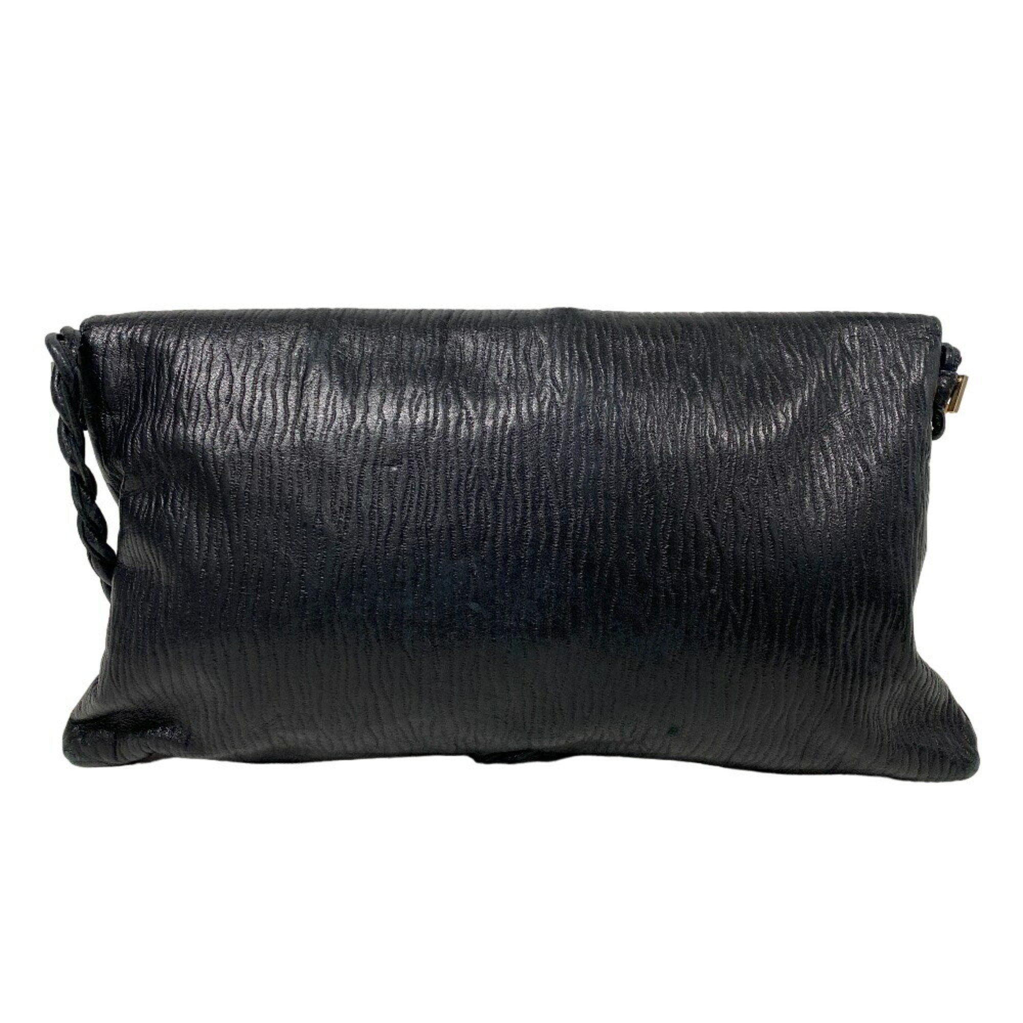 FENDI Shoulder Bag Black Women's