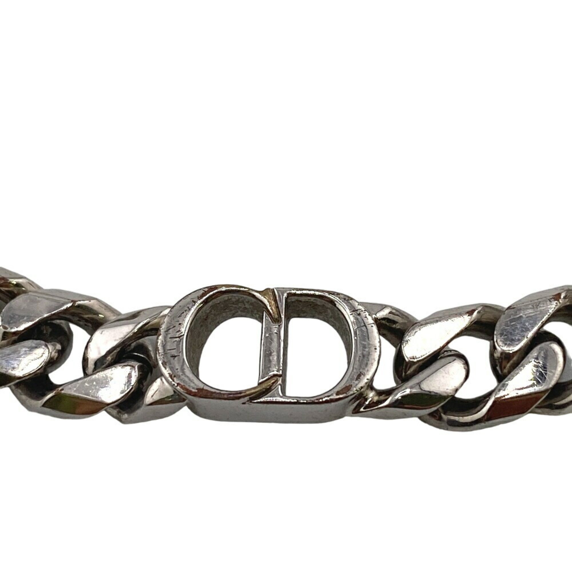 Christian Dior CD ICON Chain Link Bracelet, Silver, Unisex