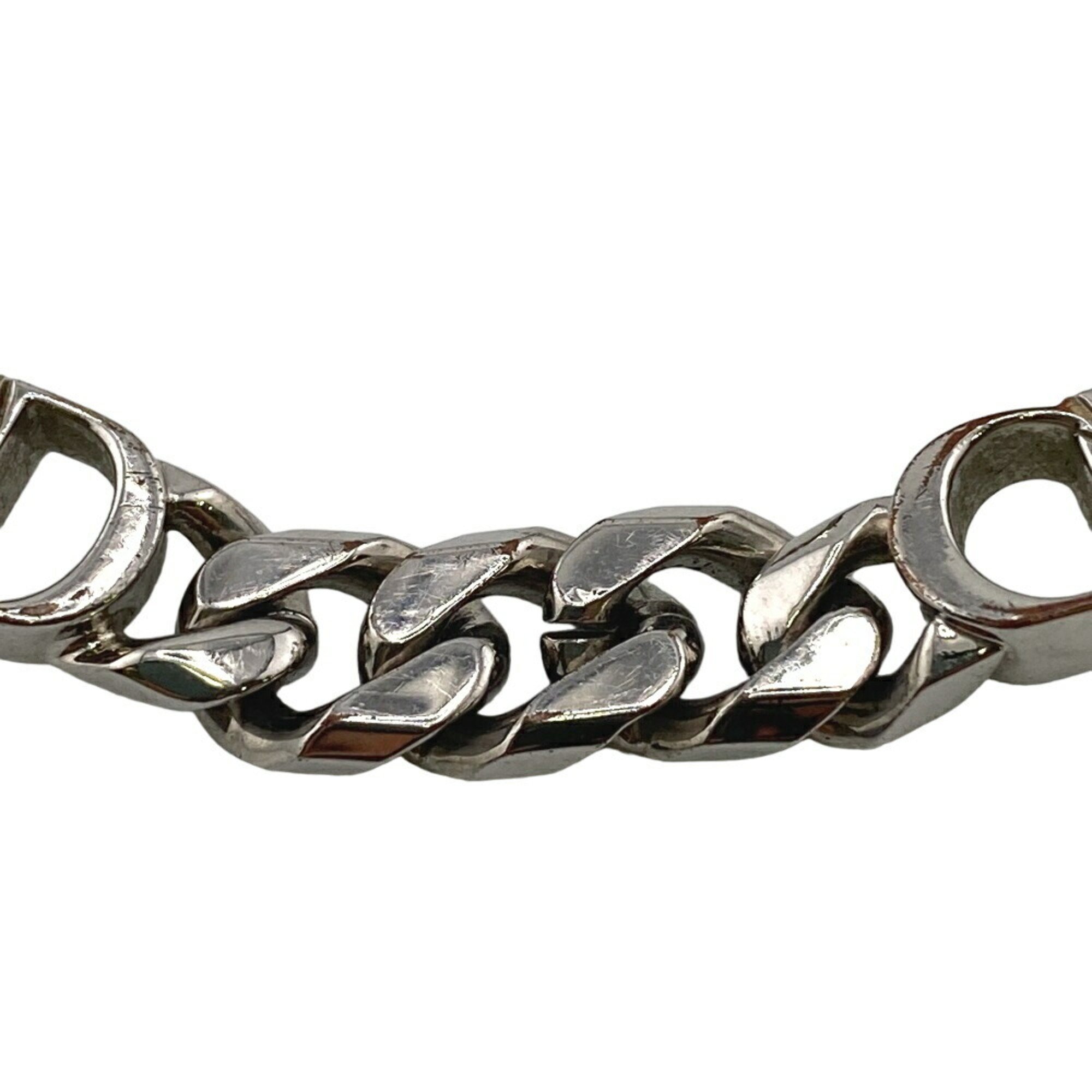 Christian Dior CD ICON Chain Link Bracelet, Silver, Unisex