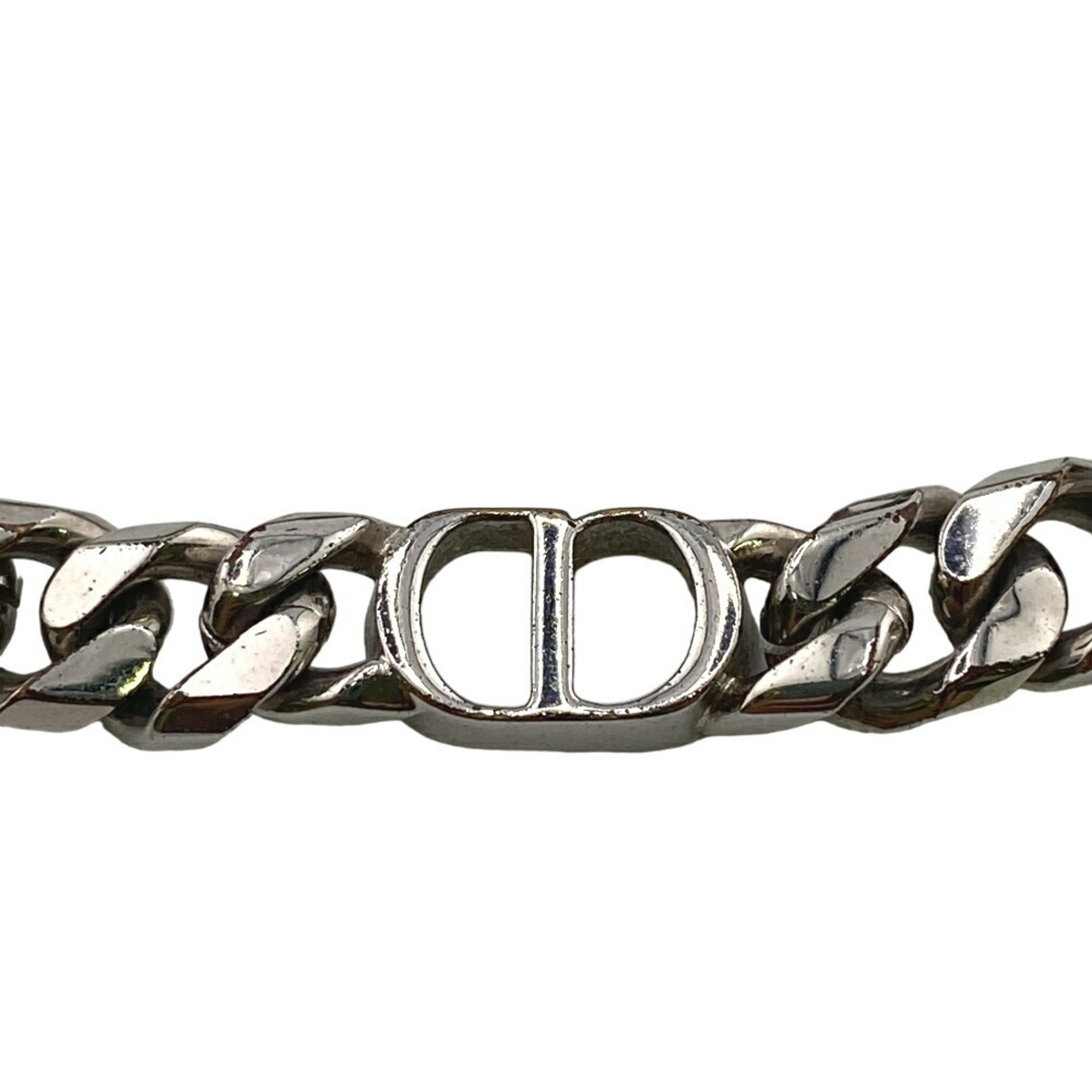 Christian Dior CD ICON Chain Link Bracelet, Silver, Unisex