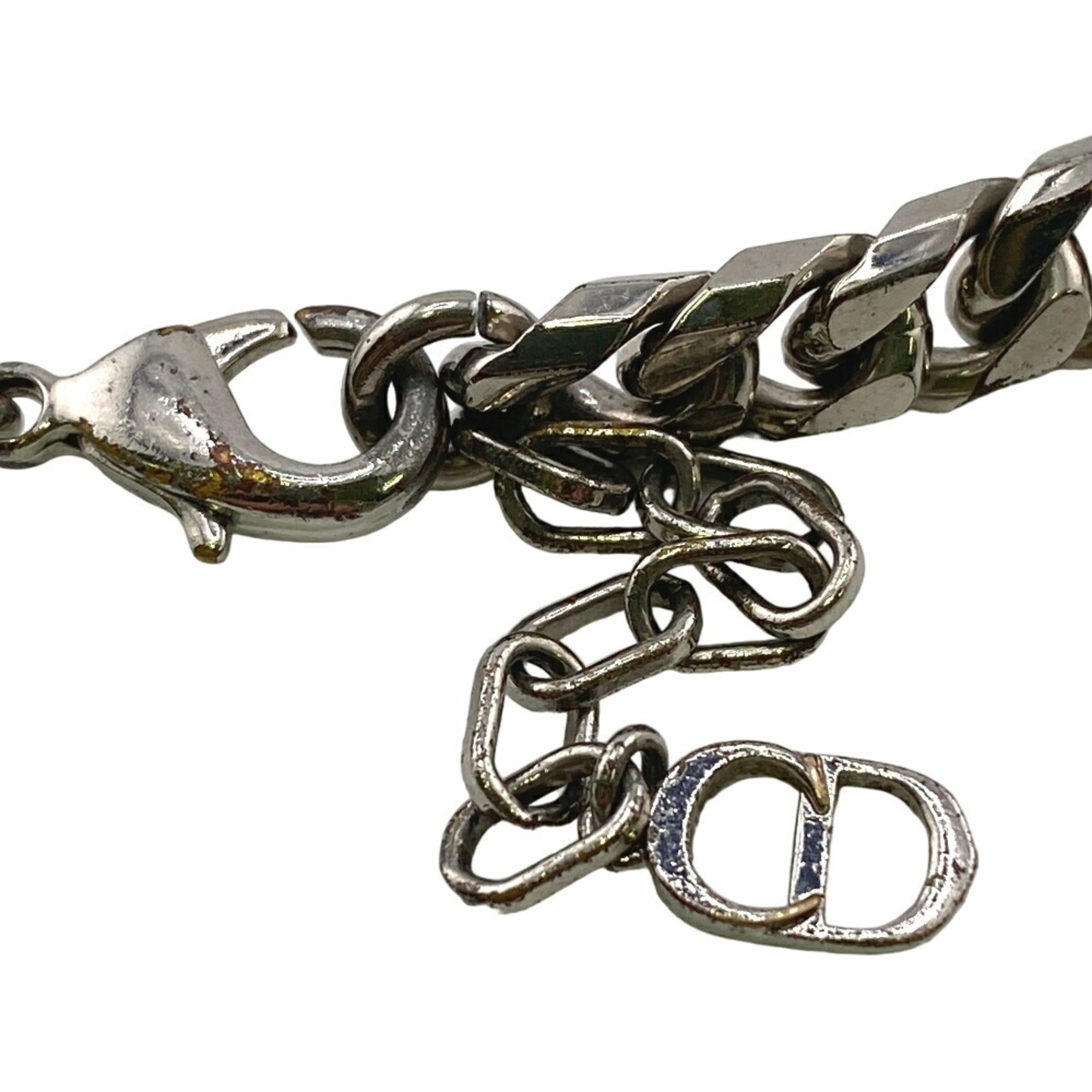 Christian Dior CD ICON Chain Link Bracelet, Silver, Unisex