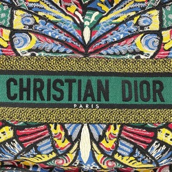 Christian Dior Book Tote Large Bag Multicolor Women's