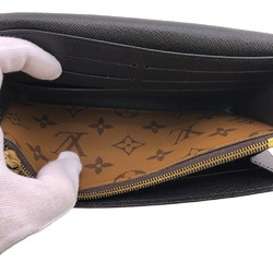 LOUIS VUITTON M80726 Portefeuille Sarah Giant Monogram Reverse Long Wallet Brown Women's