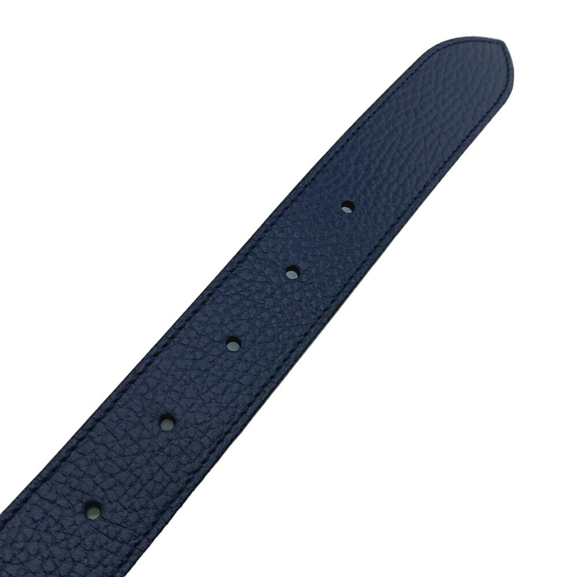 GUCCI 643847 70 28 GG Marmont Belt Navy Unisex