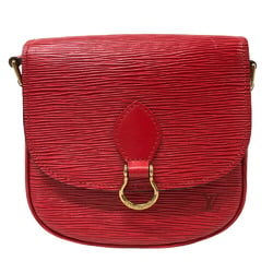 LOUIS VUITTON M52197 Saint-Clou Epi Shoulder Bag Castilian Red for Women