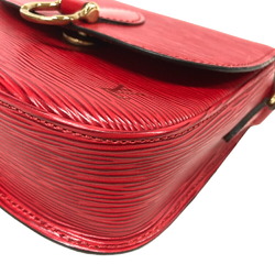 LOUIS VUITTON M52197 Saint-Clou Epi Shoulder Bag Castilian Red for Women