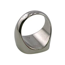 LOUIS VUITTON LE0291 Berg Monogram Padlock Ring, Silver, Unisex