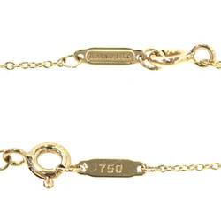 Tiffany & Co. K18YG Roman Cross Necklace Yellow Gold Neck size: approx. 42cm Weight: 3.3g