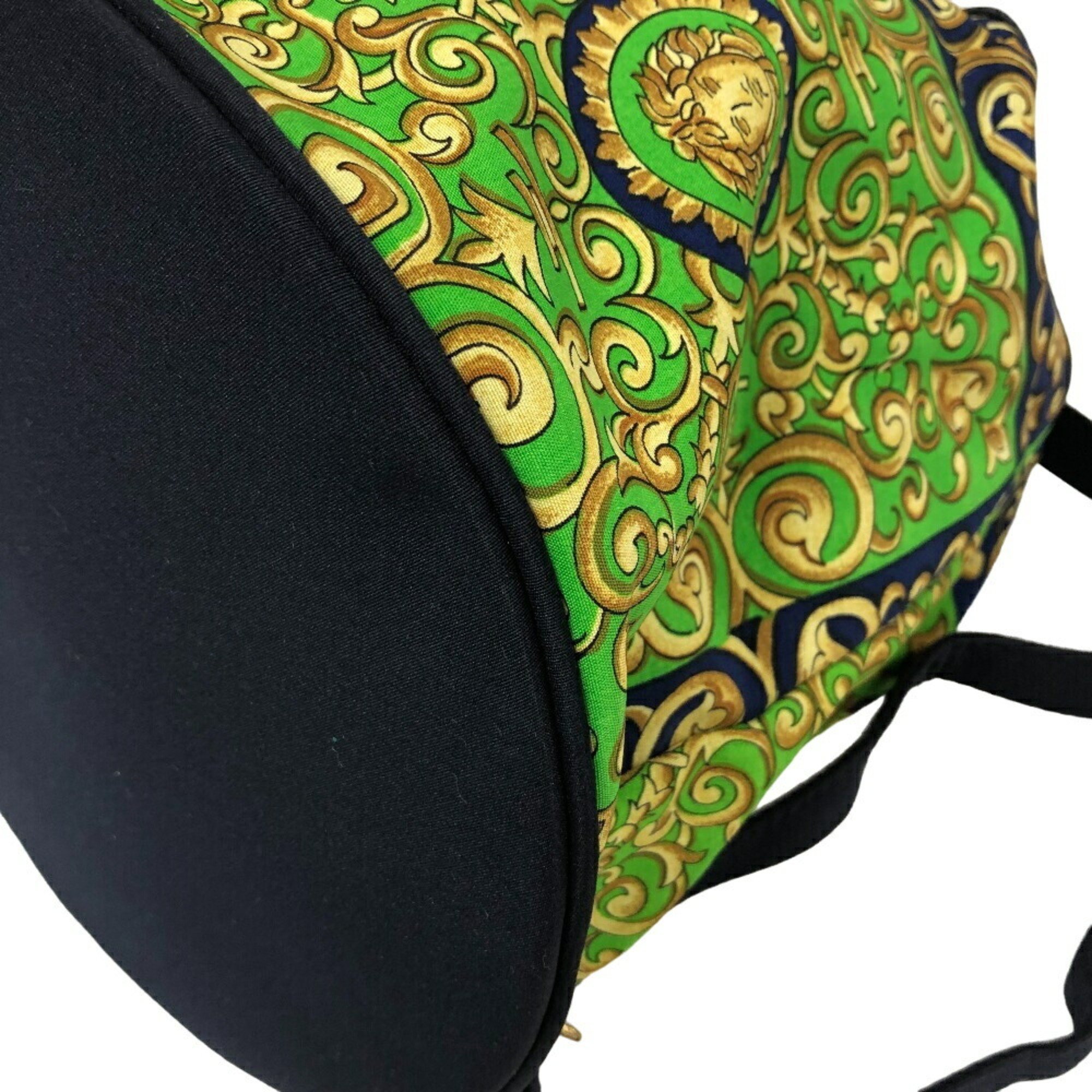 VERSACE Versace Backpack Daypack Green Women's