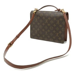 LOUIS VUITTON Louis Vuitton Monogram Montsouris 26 Second Bag Clutch Handbag Shoulder M51187