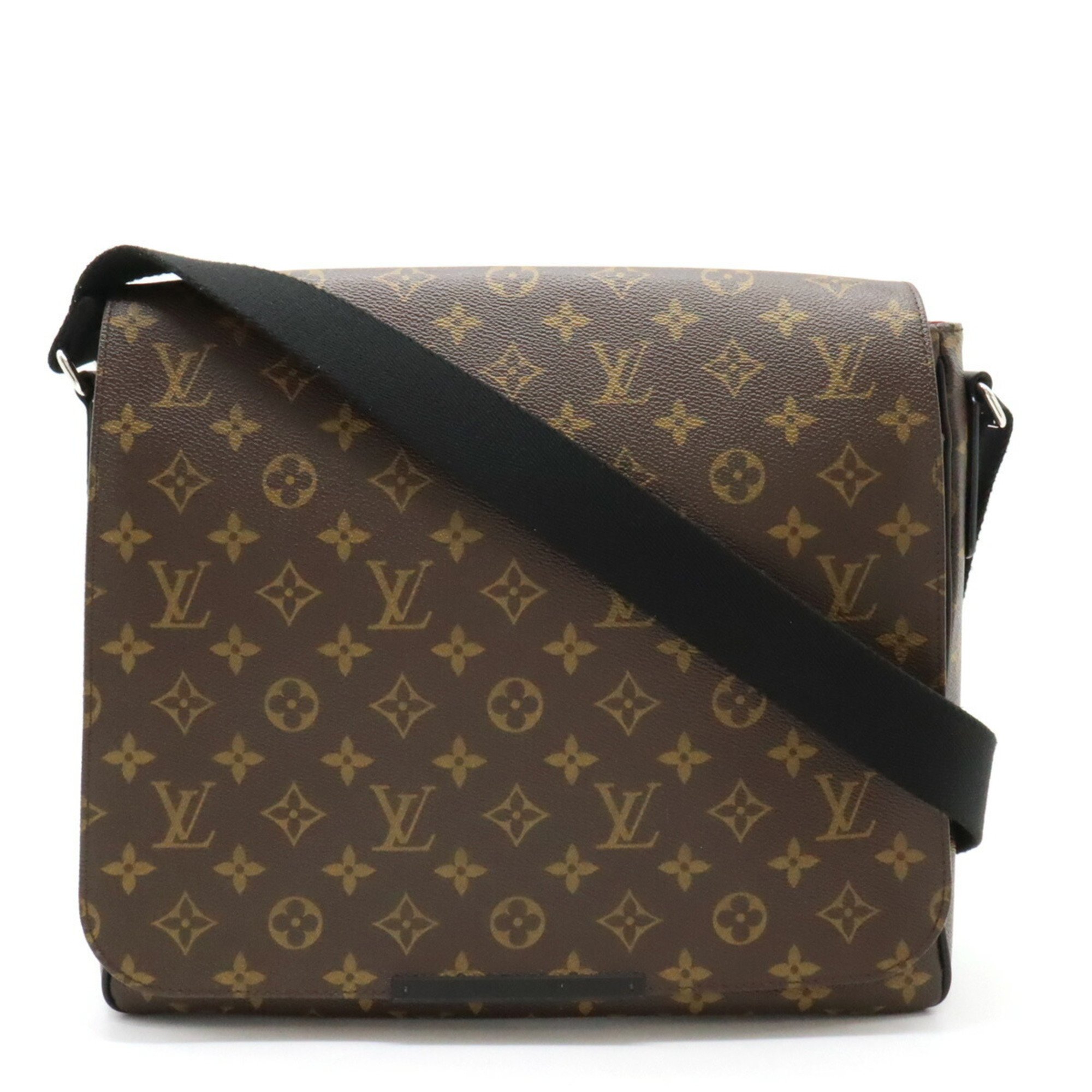 LOUIS VUITTON Louis Vuitton Monogram Macassar District MM Shoulder Bag M40934